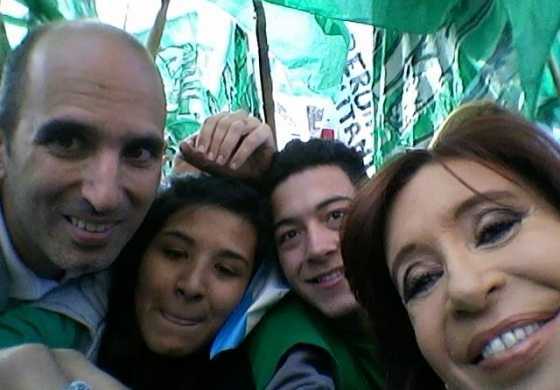 Una selfie, por favor