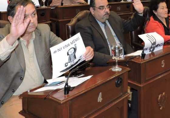 Legisladores provinciales del FPV adhirieron a la campaña "Ni Una Menos"