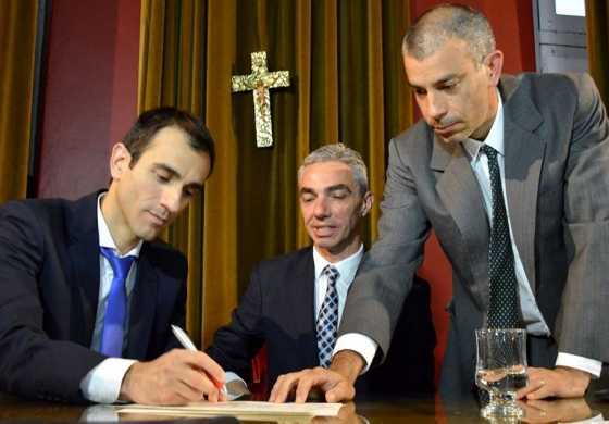 Junín: Petrecca agarró el timón del Ejecutivo.