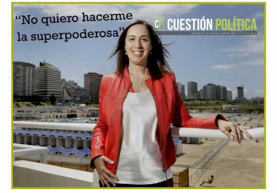 "No quiero hacerme la superpoderosa"