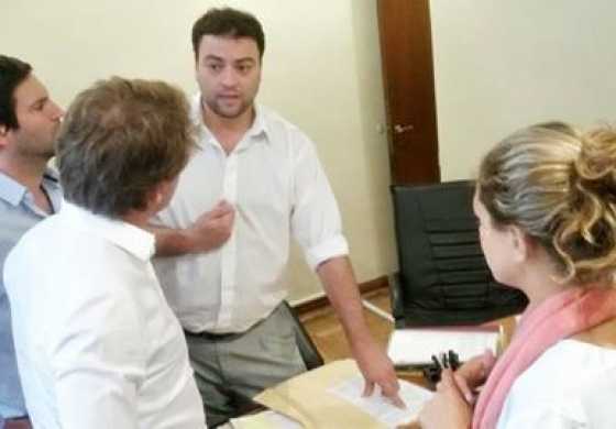 Nueve de Julio: Barroso hizo gestiones en La Plata