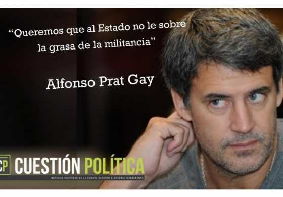 "Queremos que al Estado no le sobre la grasa de la militancia"