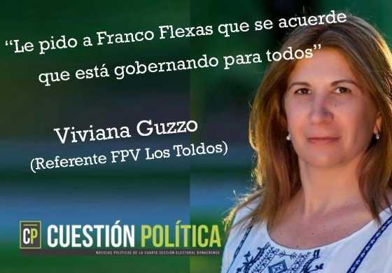 "Le pido a Franco Flexas que se acuerde que está gobernando para todos"