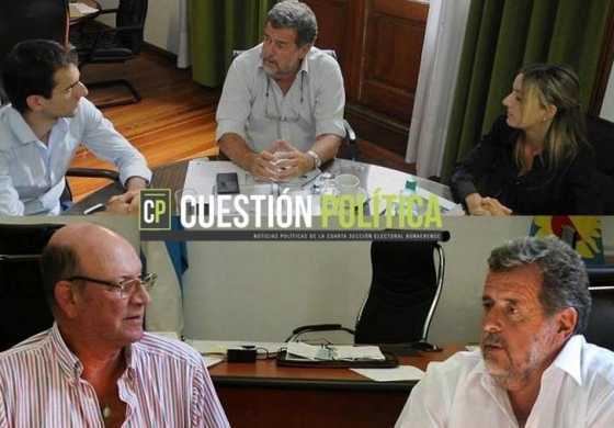 JUNÍN/AMEGHINO: Elustondo recibió a intendentes de la cuarta sección electoral