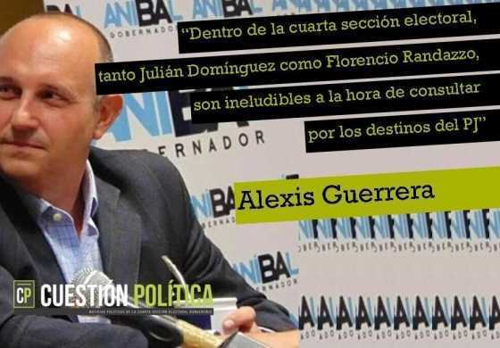 "Dentro de la cuarta sección electoral, tanto Julián Domínguez como Florencio Randazzo son ineludibles a la hora de consultar por los destinos del PJ"