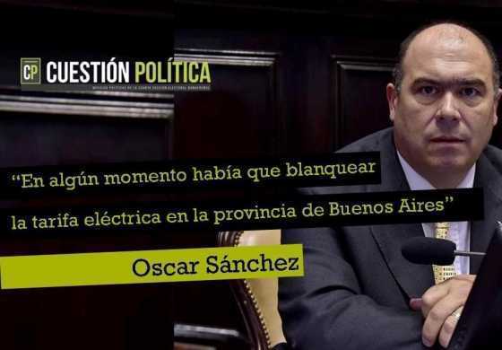 "En algun momento había que blanquear la tarifa eléctrica en la provincia de Buenos Aires "