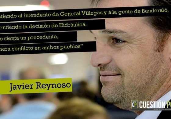 "Entiendo al intendente de General Villegas y a la gente de Banderaló, no entiendo la decisión de Hidráulica. Esto sienta un precedente, genera conflicto entre ambos pueblos" 