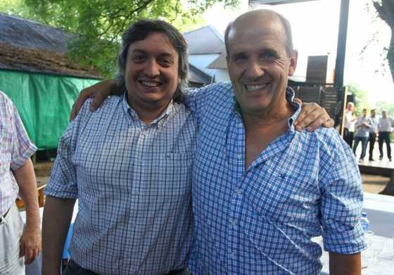  Zurro se mostró con Máximo y cuestionó a los gobiernos de Vidal y Macri