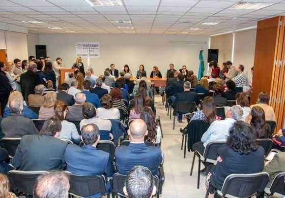 Zulma Ortiz pisó el territorio de Petrecca y los intendentes de la cuarta se congregaron para hacerle saber sus reclamos