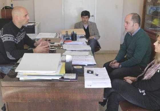  Lago recibió a Avelino Zurro y se reactivó la polémica con Cenzón por requisitos en la utilización del Fondo de Infraestructura