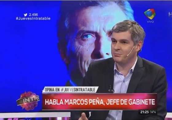 Peña redobla la apuesta en Intratables y quiebra una lanza por Aranguren 