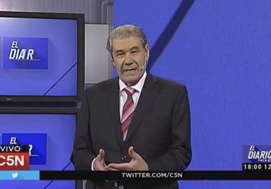 Victor Hugo Morales volvió a la pantalla en C5N