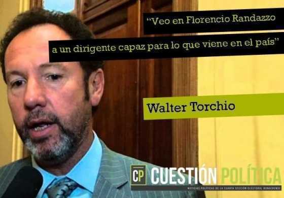 "Veo en Florencio Randazzo a un dirigente capaz para todo lo que viene en el país"