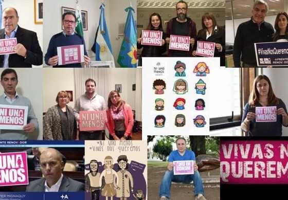  Referentes de la cuarta sección electoral se manifestaron en contra del femicidio