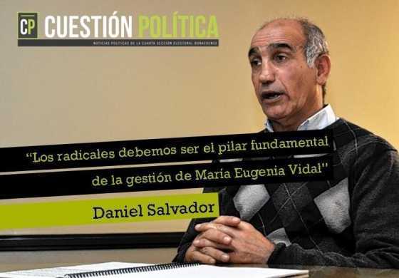 "Los radicales debemos ser el pilar fundamental de la gestión de María Eugenia Vidal"