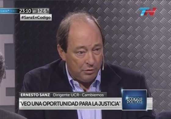 Ernesto Sanz pasó por Código Político