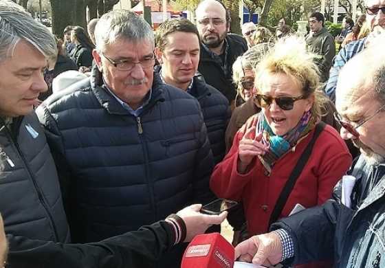  Gatica puso el pecho, la gente el reclamo