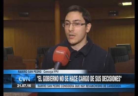  Ramiro San Pedro: "Gatica tiene que dejar de hablar de la pesada herencia y empezar a gobernar"