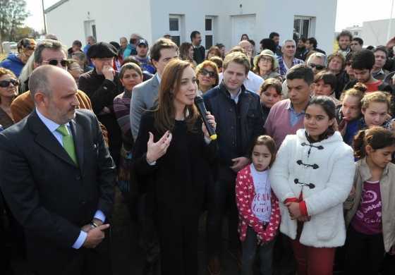  Guerrera y Vidal entregaron 60 viviendas