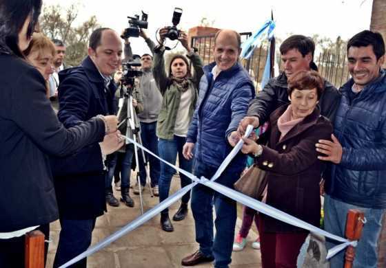  Pablo y Avelino Zurro inauguraron la Casa del niño y resaltaron la negativa de Cambiemos a terminar la obra