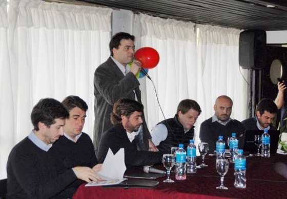  La colectividad de intendentes Cambiemos se juntó con Barroso como anfitrión