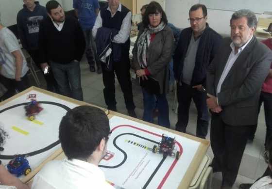  Aiola y Gatica recibieron al Ministro Elustondo