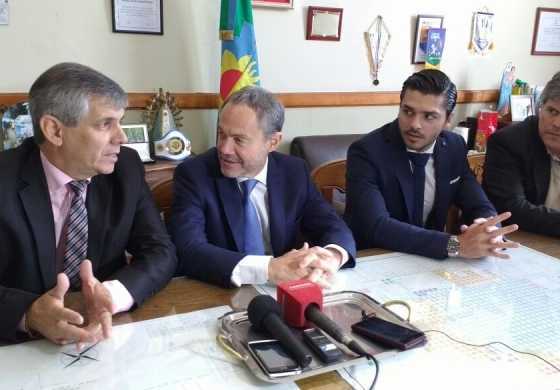 CHIVILCOY I Britos recibió a Ferrari y celebró el encuentro: "Trabajaremos para mejorar la seguridad de nuestra ciudad"