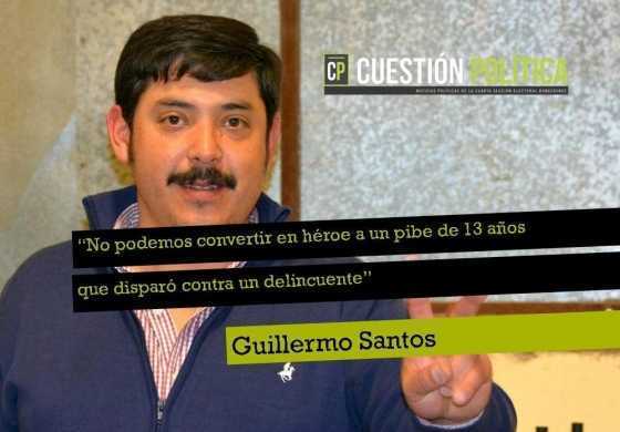 "No podemos convertir en héroe a un pibe de 13 años que disparó contra un delincuente"