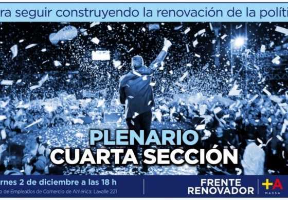  El Frente Renovador de la cuarta sección electoral se junta en tierras enemigas
