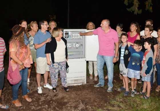  Guerrera exhibió gestión antes de cerrar el año: reconversión lumínica y transporte 