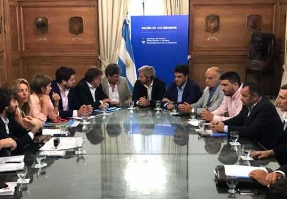 CARLOS TEJEDOR I Raúl Sala participó de la reunión con intendentes que convocó Rogelio Frigerio 