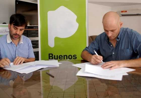  Lago cerró con Echarren la generación de lotes con servicio para su distrito