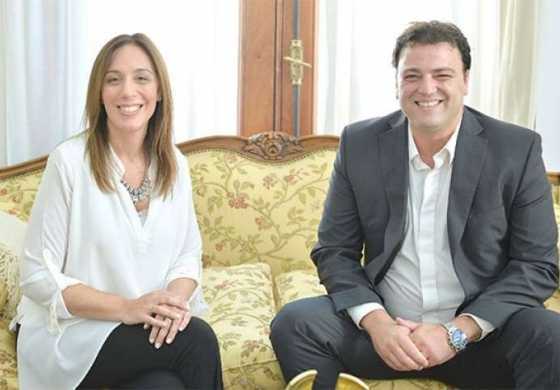  María Eugenia Vidal recibió en la gobernación bonaerense a Mariano Barroso
