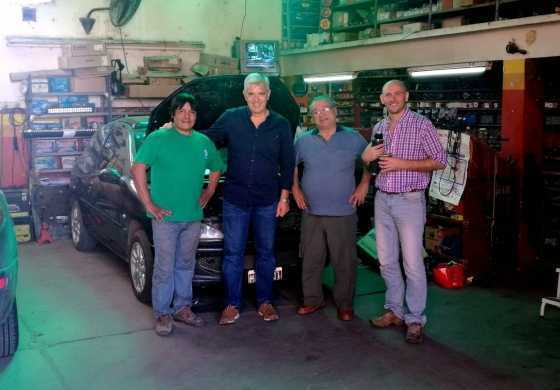  Julián Domínguez visitó el distrito e insistió en las internas para renovar peronismo