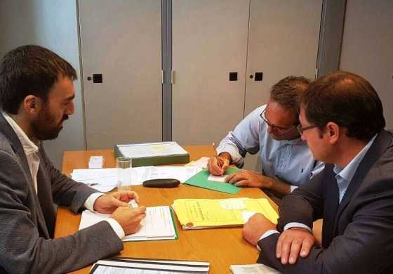  Serenal se reunió con responsables de planes nacionales para ampliar la realización de viviendas en el distrito