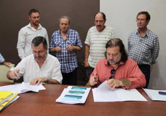  Conocchiari firmó contrato de concesión de la Planta de Biodiesel Municipal
