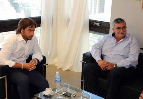  Gatica se reunió con Salvai y recibió elogios por el manejo del Fondo de Infraestructura