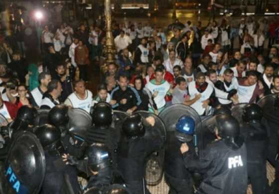Referentes de la Cuarta sección electoral repudiaron la represión a docentes