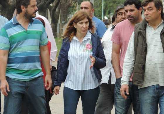 Guzzo y referentes del peronismo en la Cuarta sección electoral homenajearon a Evita