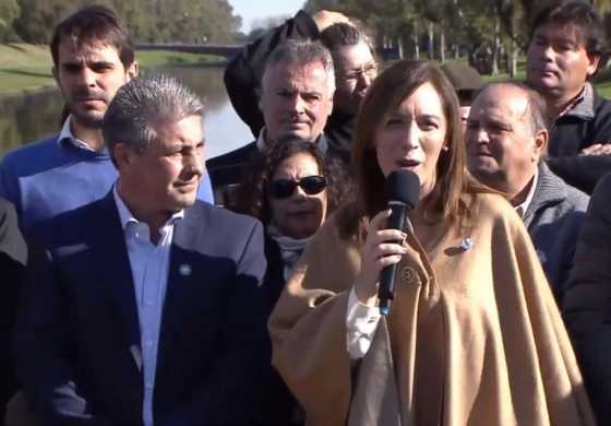 María Eugenia Vidal: &ldquo;Las obras que hacen la diferencia se están haciendo&rdquo;