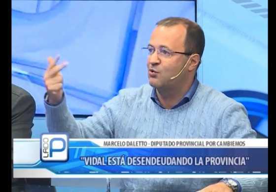 Marcelo Daletto: &ldquo;Vidal está desendeudando a la provincia&rdquo;