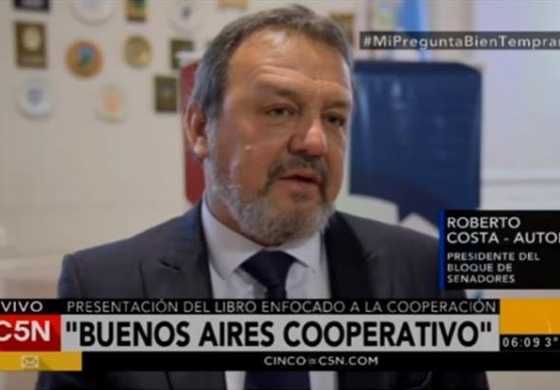 Roberto Costa presentó el libro "Buenos Aires Cooperativo"