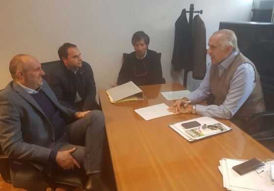  Guerrera visitó a Passaglia con el objetivo de reactivar la construcción de viviendas