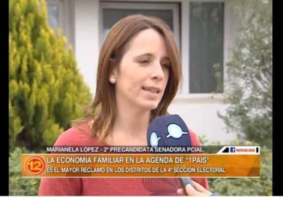 Marianela López: "En esta elección hay que generar equilibrio en los órganos legislativos"