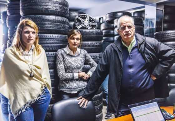  Rocío Giaccone y Maia Leiva acompañaron a Taiana en su visita a la Cuarta