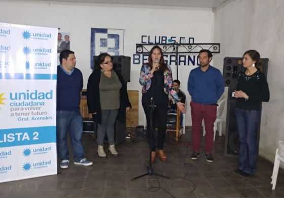 La lista 2 de Unidad Ciudadana realizó su cierre de campaña