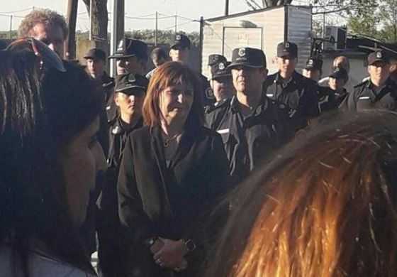  Patricia Bullrich inauguró un 911 y desde Unidad Ciudadana le preguntaron por Santiago Maldonado
