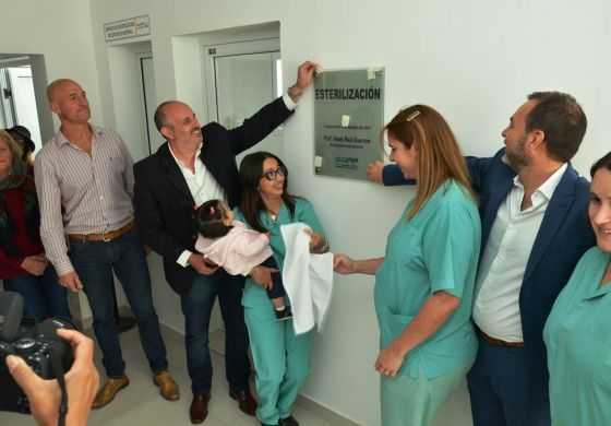  Guerrera inauguró un nuevo sector del hospital municipal
