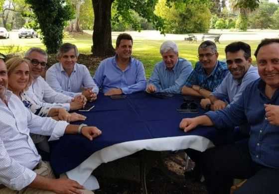  Guerrera y Britos se reunieron con Massa en Las Heras