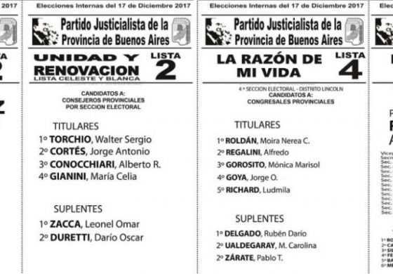 Dirigentes peronistas de la Cuarta reparten la boleta para presidir el PJ pero la Justicia podría intervenir el partido